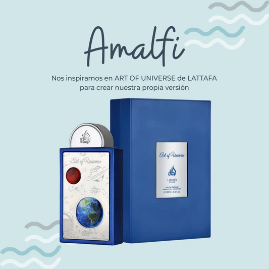 Perfume Amalfi Nos inspiramos en ART OF UNIVERSE de LATTAFA