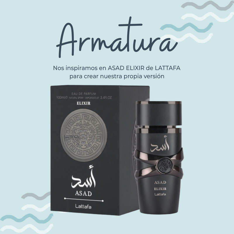 Perfume Armatura Inspirado en ASAD ELIXIR de LATTAFA