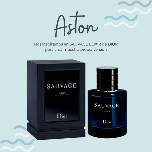 Perfume Aston Inspirada En SAUVAGE ELIXIR de DIOR