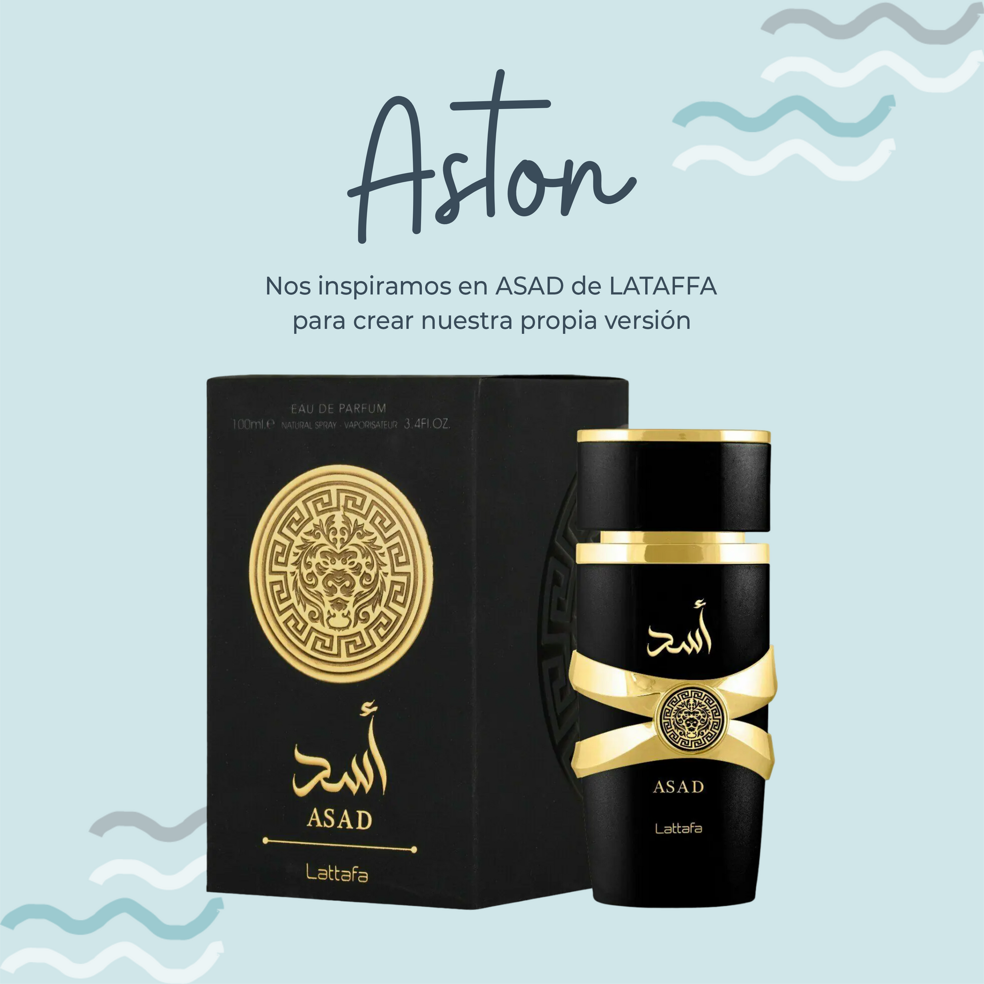 Perfume Aston Inspirada En ASAD de LATTAFA