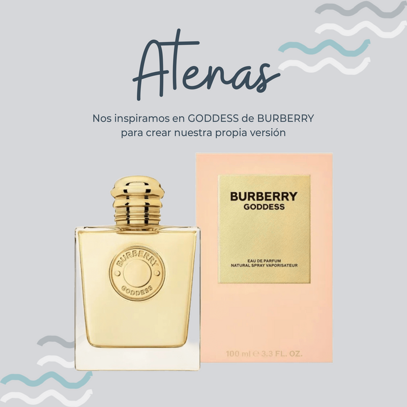 Perfume Atenas Inspirado en GODDESS de BURBERRY