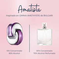 Perfume Amatista inspirado en OMNIA AMETHYSTE de BVLGARI