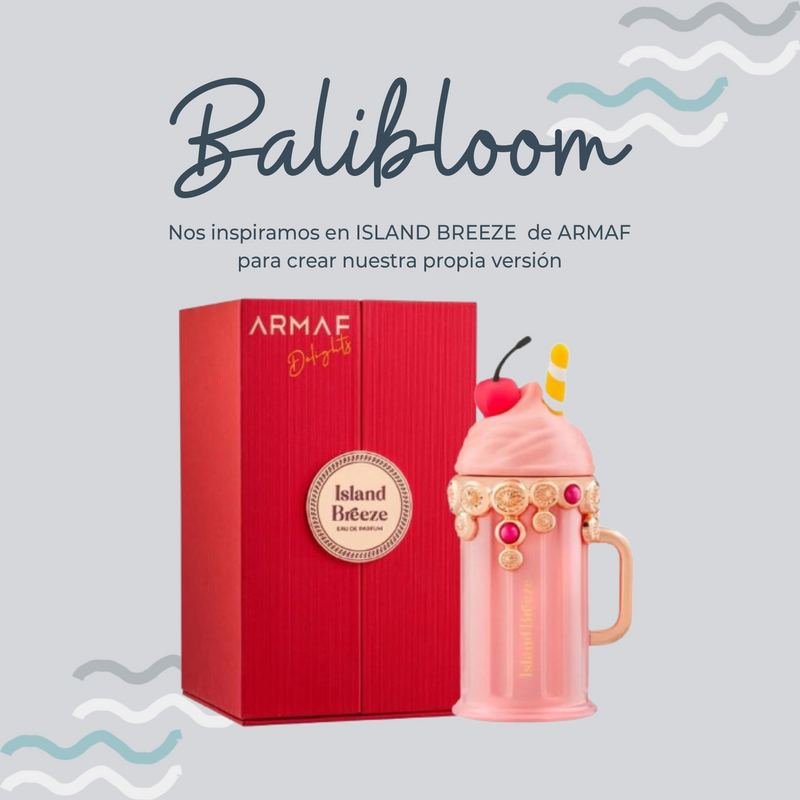 Perfume BALIBLOOM Inspirado en ISLAND BREEZE de ARMAF