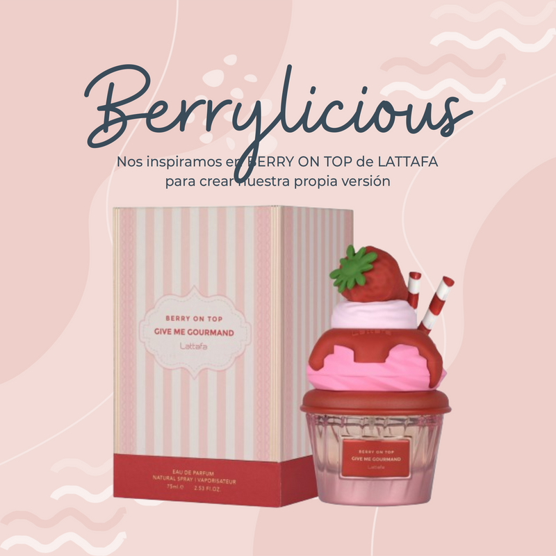 Perfume Berrylicious Inspirado en BERRY ON TOP de LATTAFA