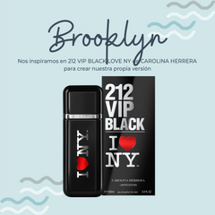 Perfume Brooklyn Inspirado en 212 VIP BLACK LOVE NY en CAROLINA HERRERA