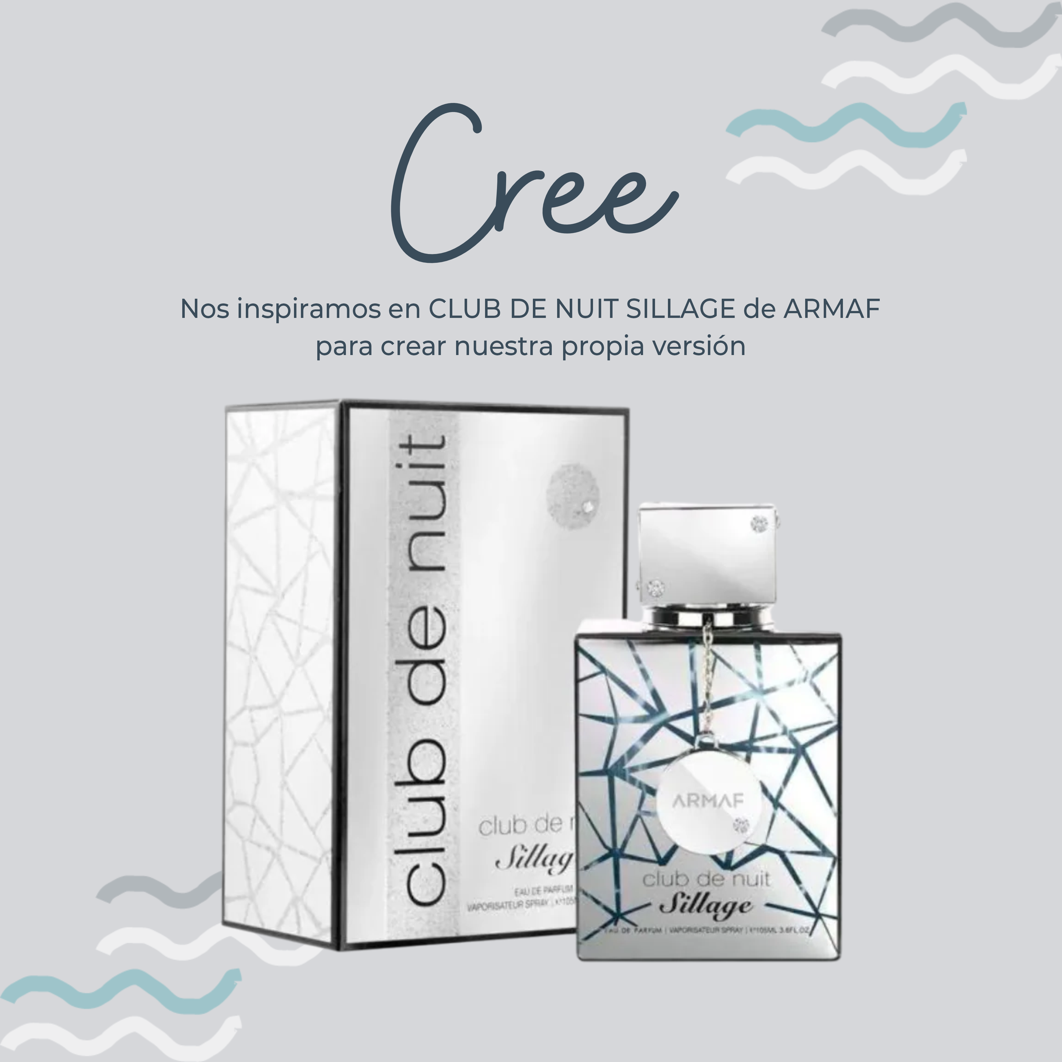 Perfume Cree Inspirado en CLUB DE NUIT SILLAGE de ARMAF