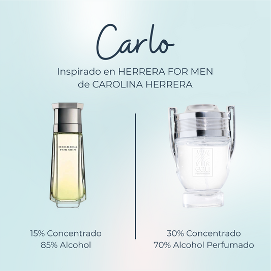 Perfume Carlo Inspirado en HERRERA FOR MEN de CAROLINA HERRERA