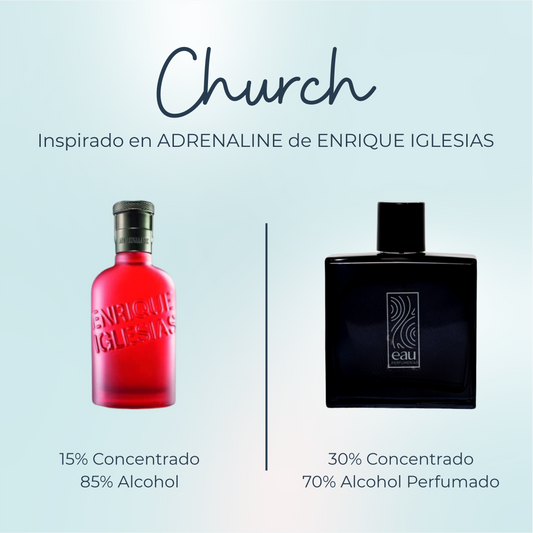 Perfume Church Inspirado en ADRENALINE de ENRIQUE IGLESIAS