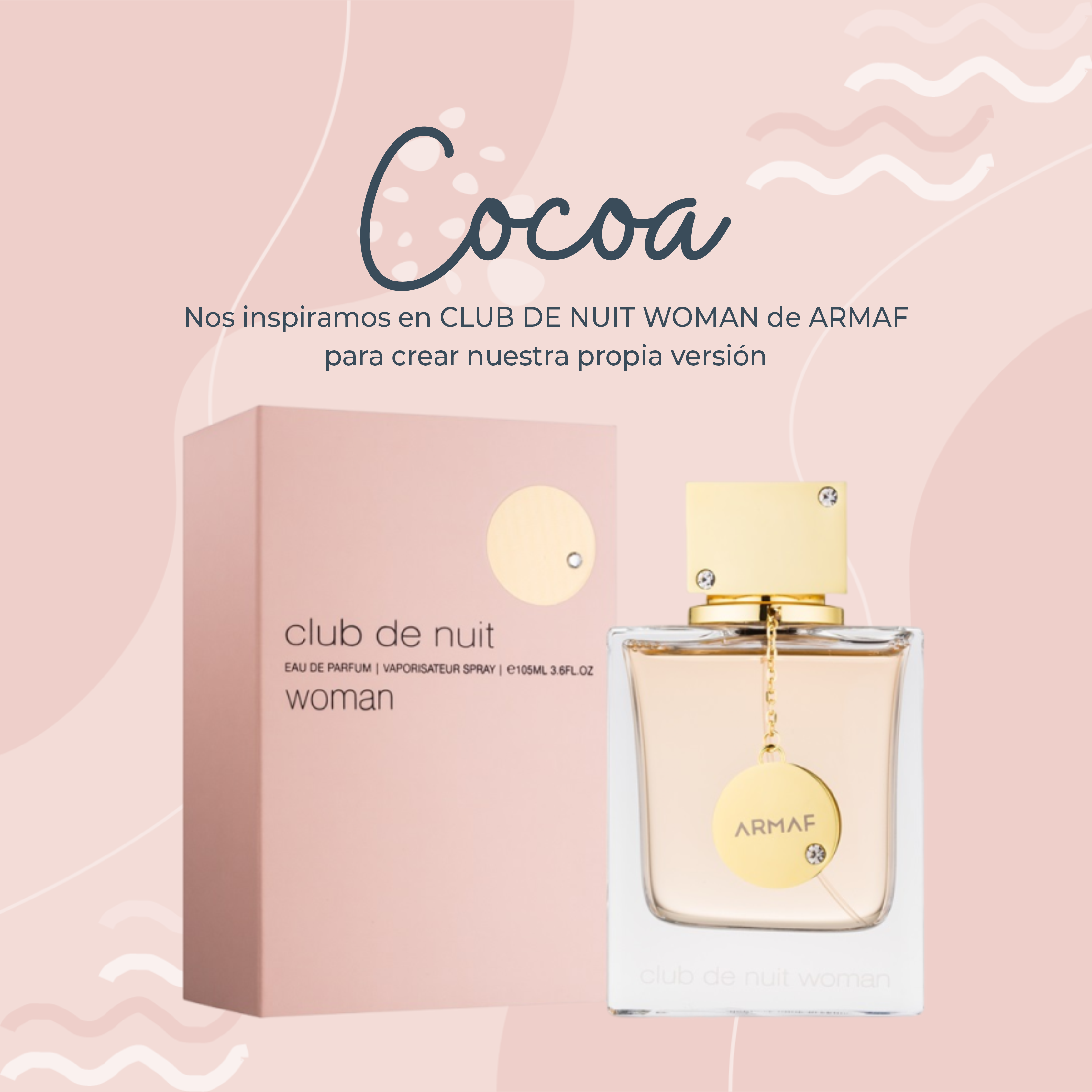 Perfume Cocoa inspirado en CLUB DE NUIT WOMAN de ARMAF
