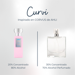 Perfume Curvi Inspirado en CORVUS de AHLI