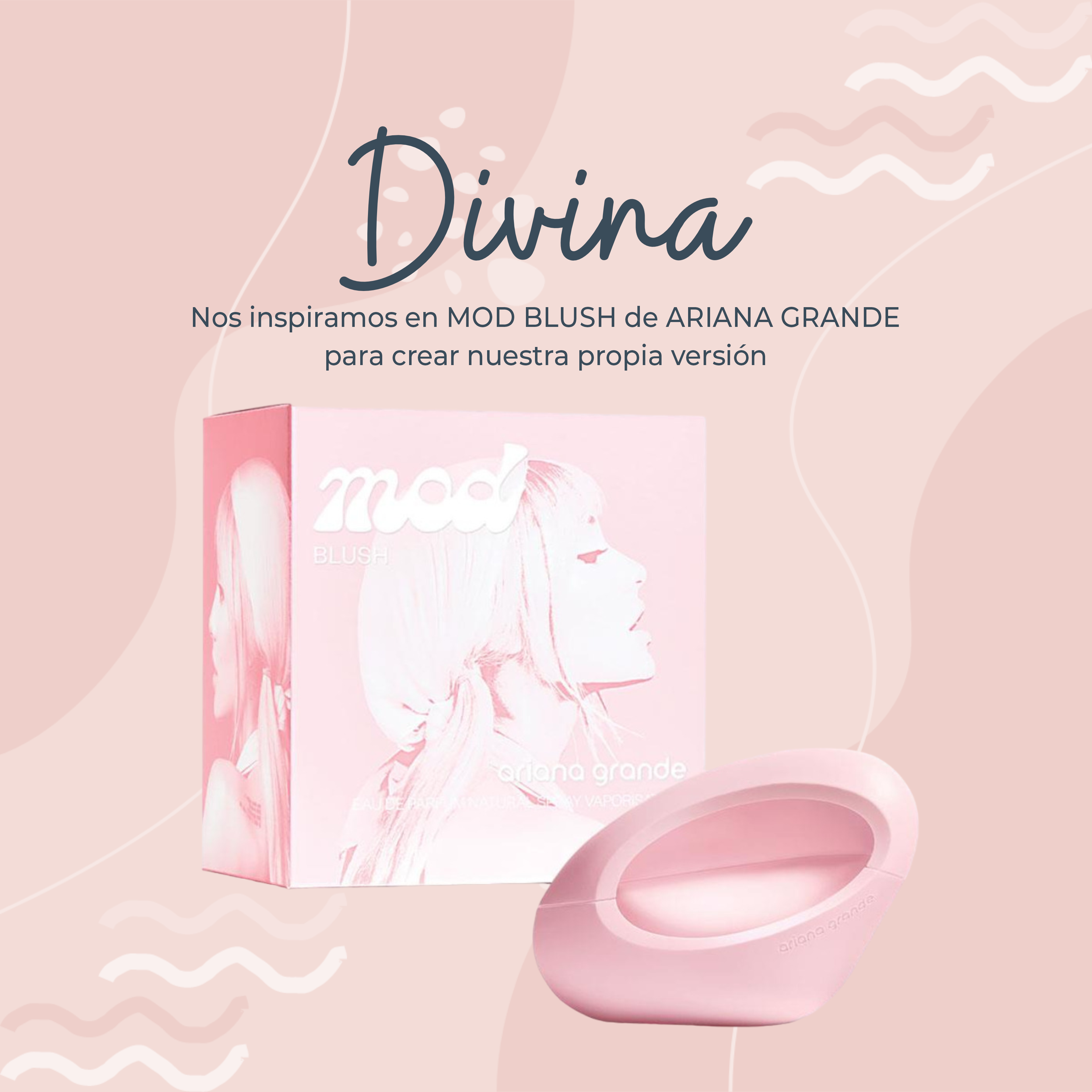 Perfume Divina inspirado en MOD BLUSH de ARIANA GRANDE