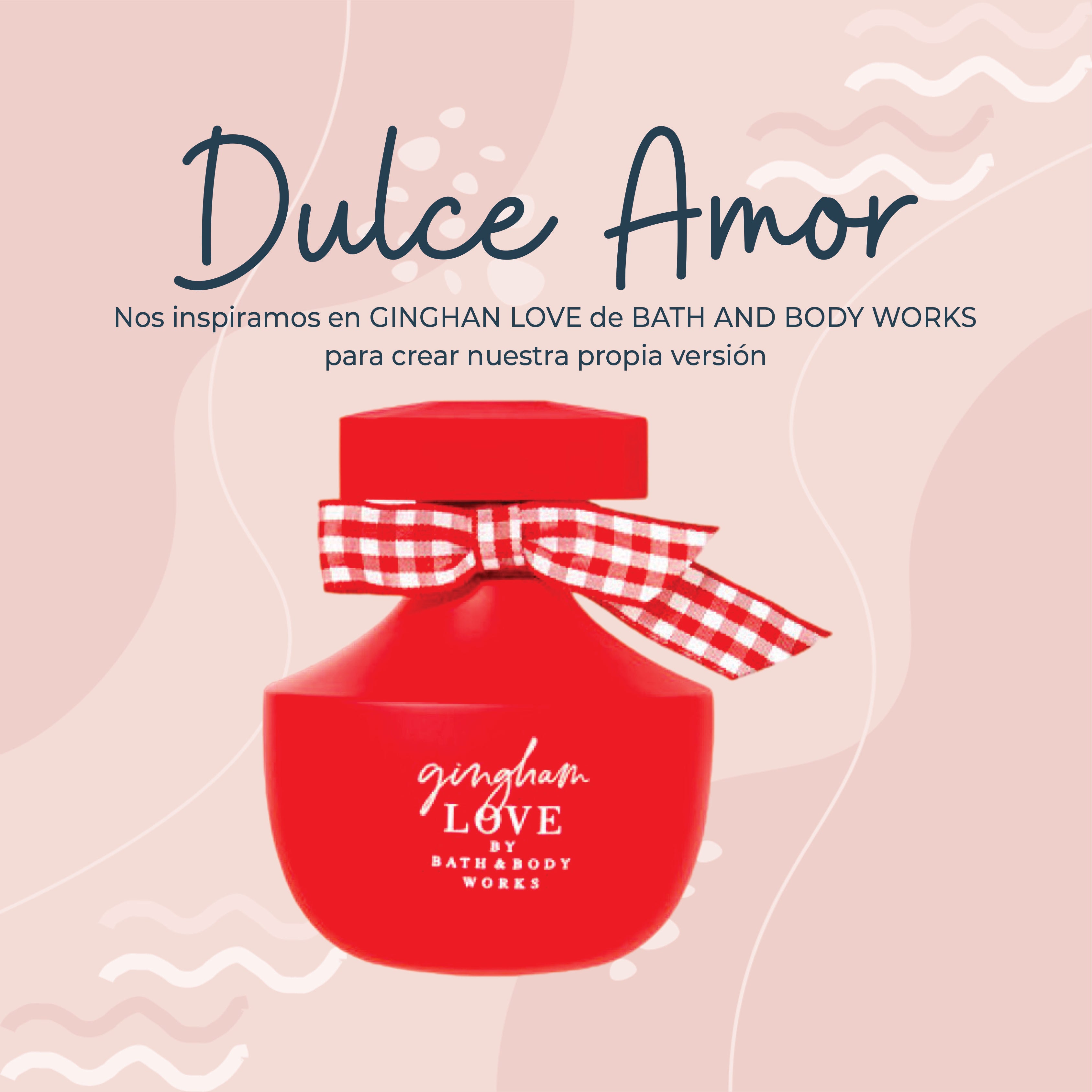 Perfume Dulce Amor Inspirado en GINGHAM LOVE de BATH & BODY WORKS