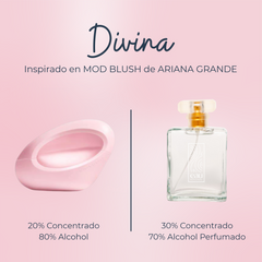 Perfume Divina inspirado en MOD BLUSH de ARIANA GRANDE