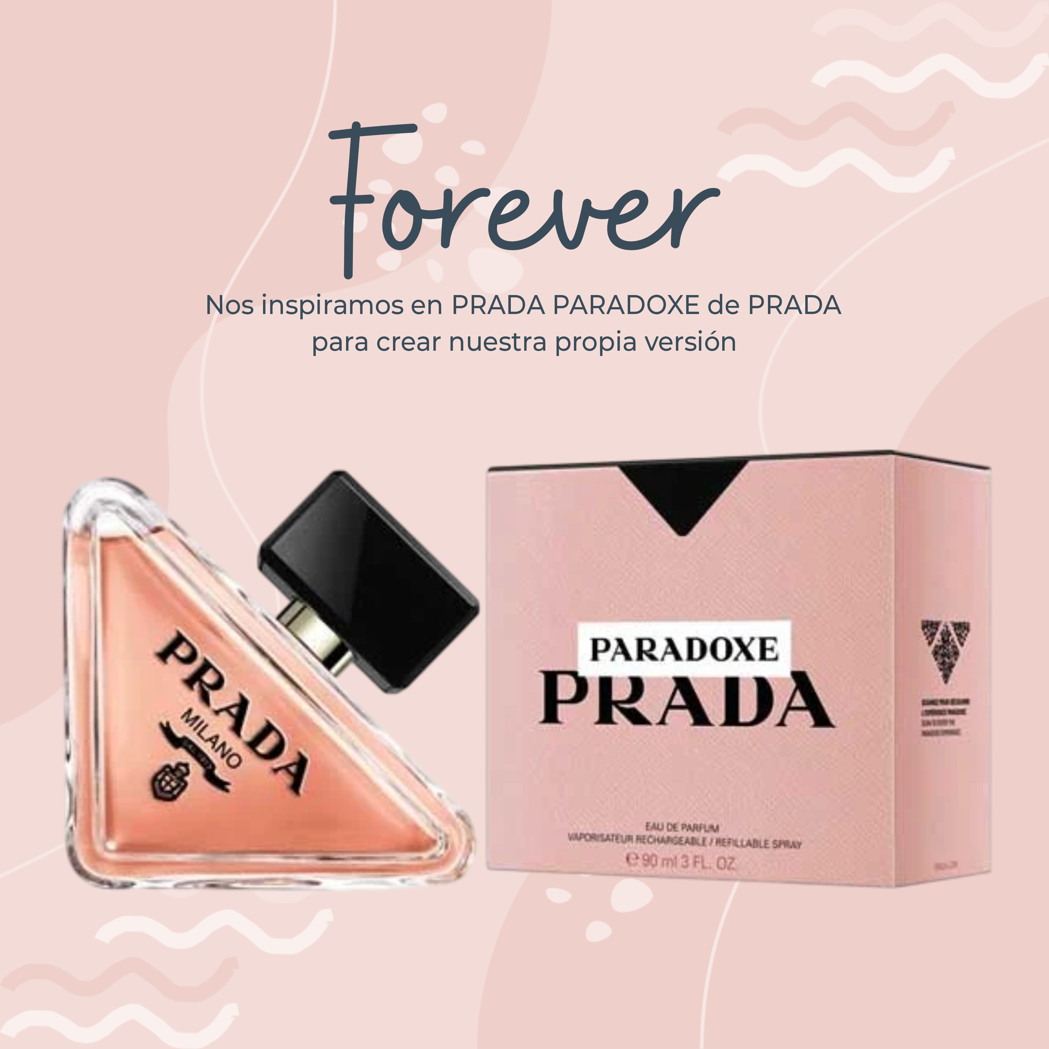 Perfume Forever inspirado en PRADA PARADOXE de PRADA
