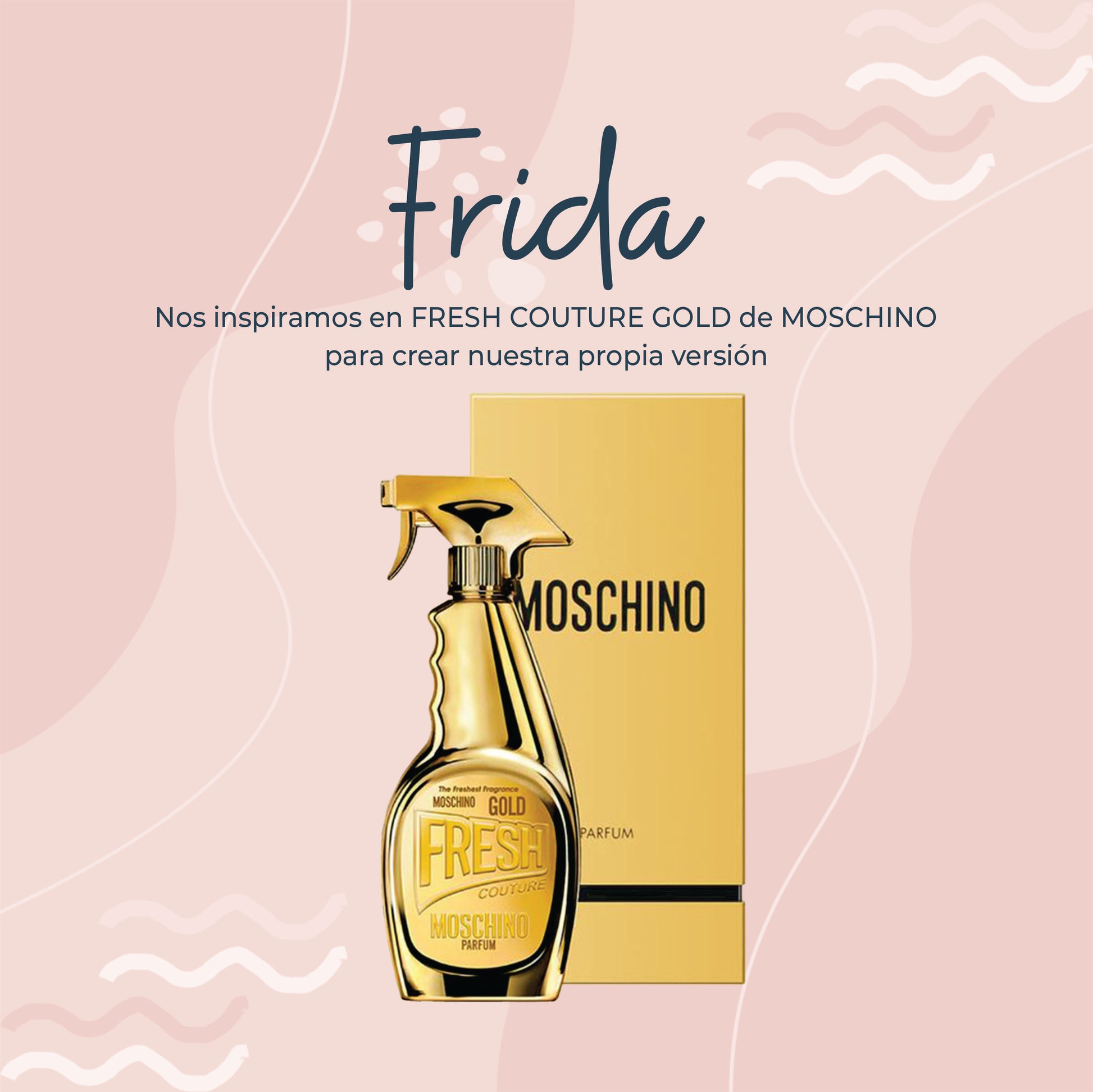 Perfume Frida Inspirado en FRESH COUTURE GOLD de MOSCHINO