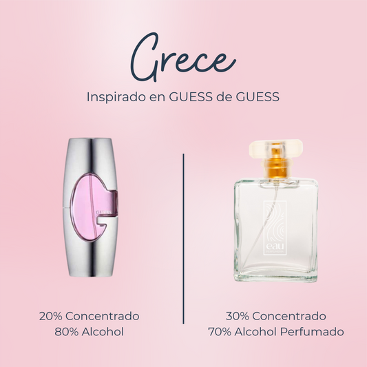 Perfume Grece inspirado en GUESS de GUESS