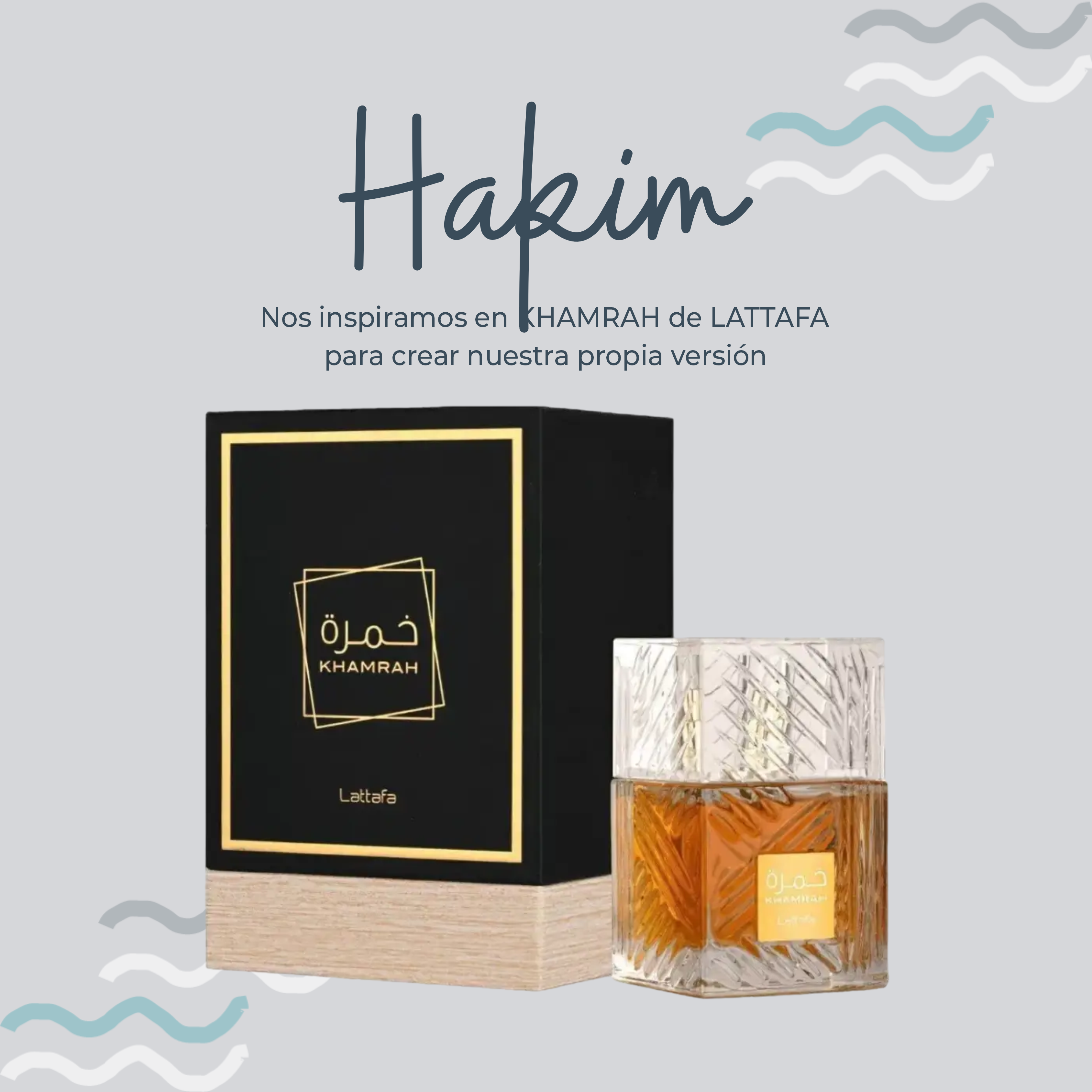 Perfume Hakim Inspirada en KHAMRAH De LATTAFA