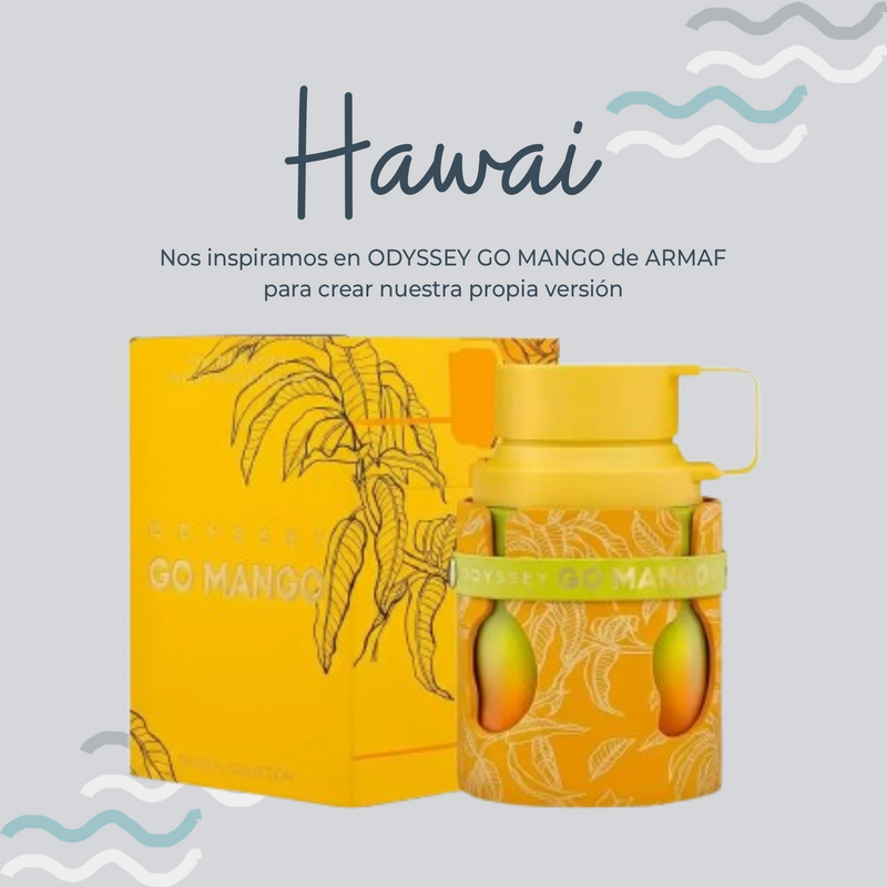 Perfume Hawai Inspirado en ODYSSEY GO MANGO de ARMAF
