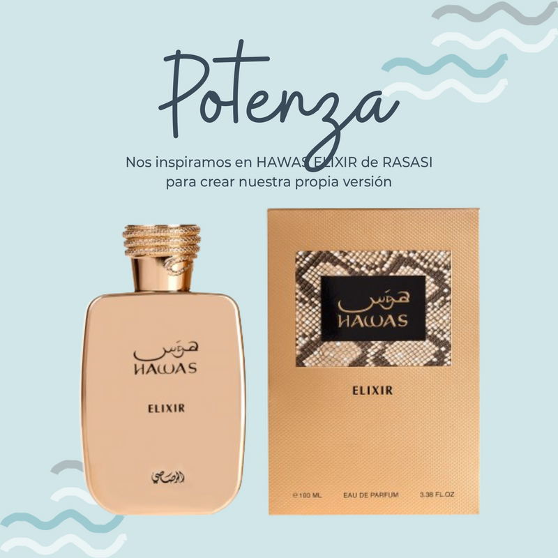 Perfume Potenza Inspirado en HAWAS ELIXIR de RASASI