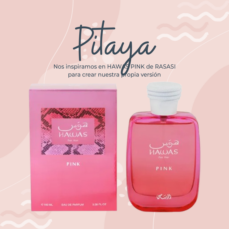 Perfume Pitaya inspirado en HAWAS PINK de RASASI