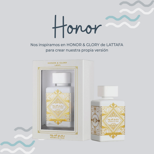 Perfume Honor Inspirada en HONOR & GLORY de LATTAFA