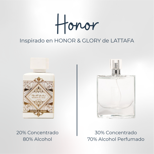 Perfume Honor Inspirada en HONOR & GLORY de LATTAFA