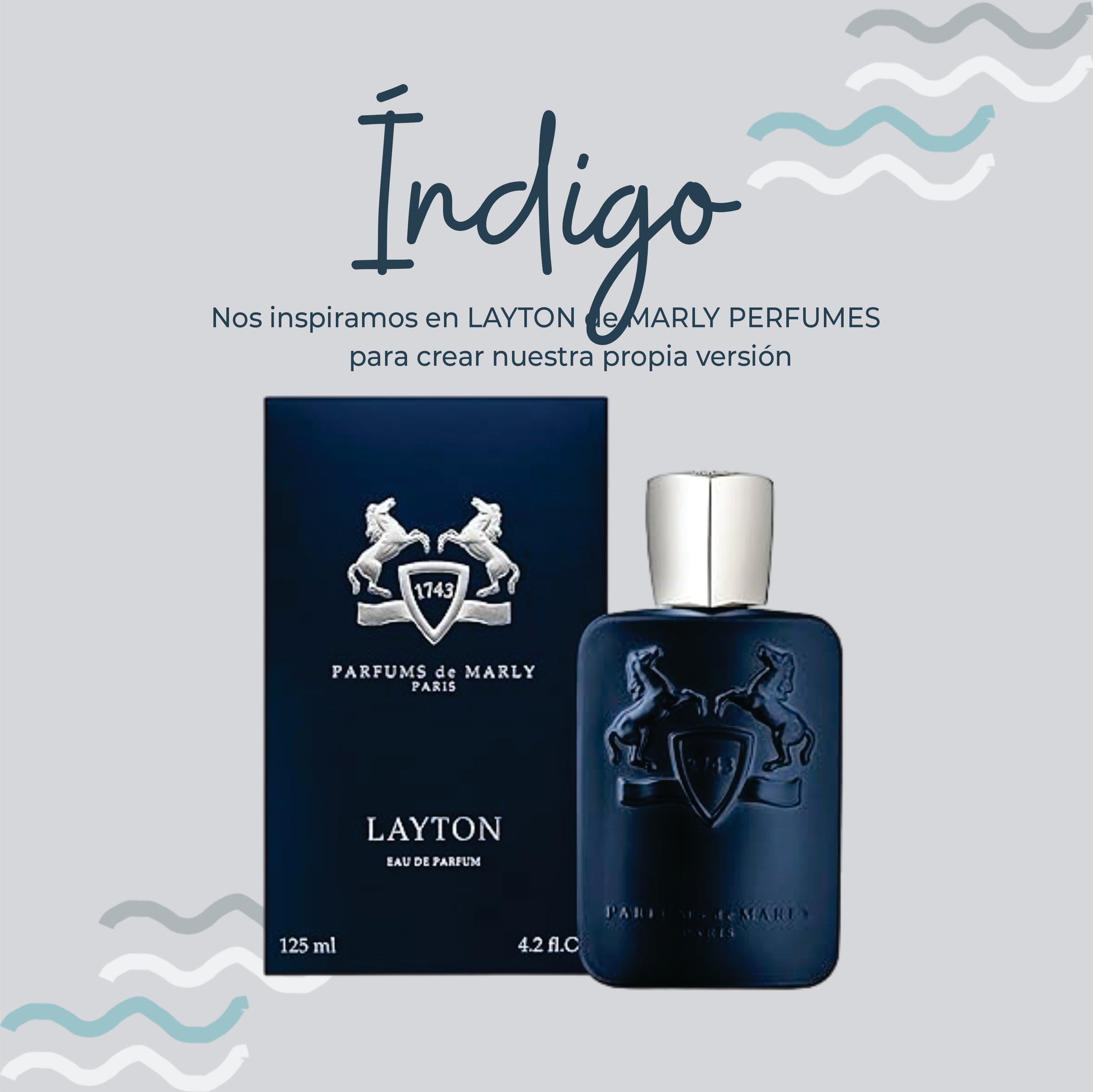 Perfume Indigo Inspirado en LAYTON de MARLY PERFUMES