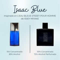 Perfume Isaac blue Inspirado en L'EAU BLEUE D'ISSEY POUR HOMME de ISSEY MIYAKE