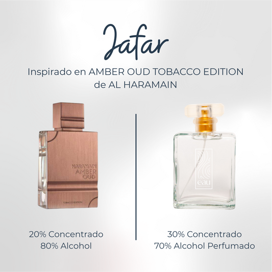 Perfume Jafar Inspirada En AMBER OUD TOBACCO EDITION de AL HARAMAIN