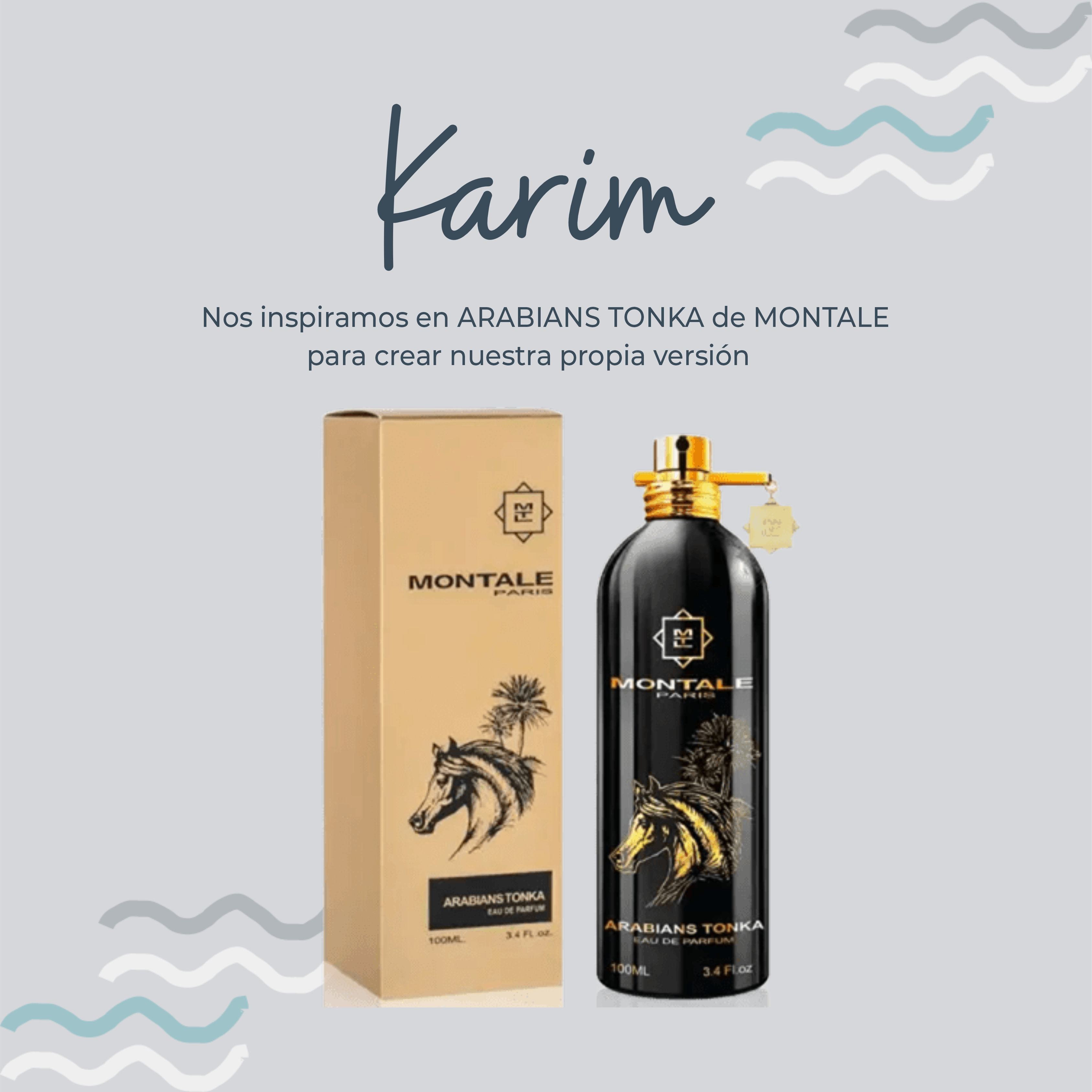 Perfume Karim Inspirada En ARABIANS TONKA de MONTALE