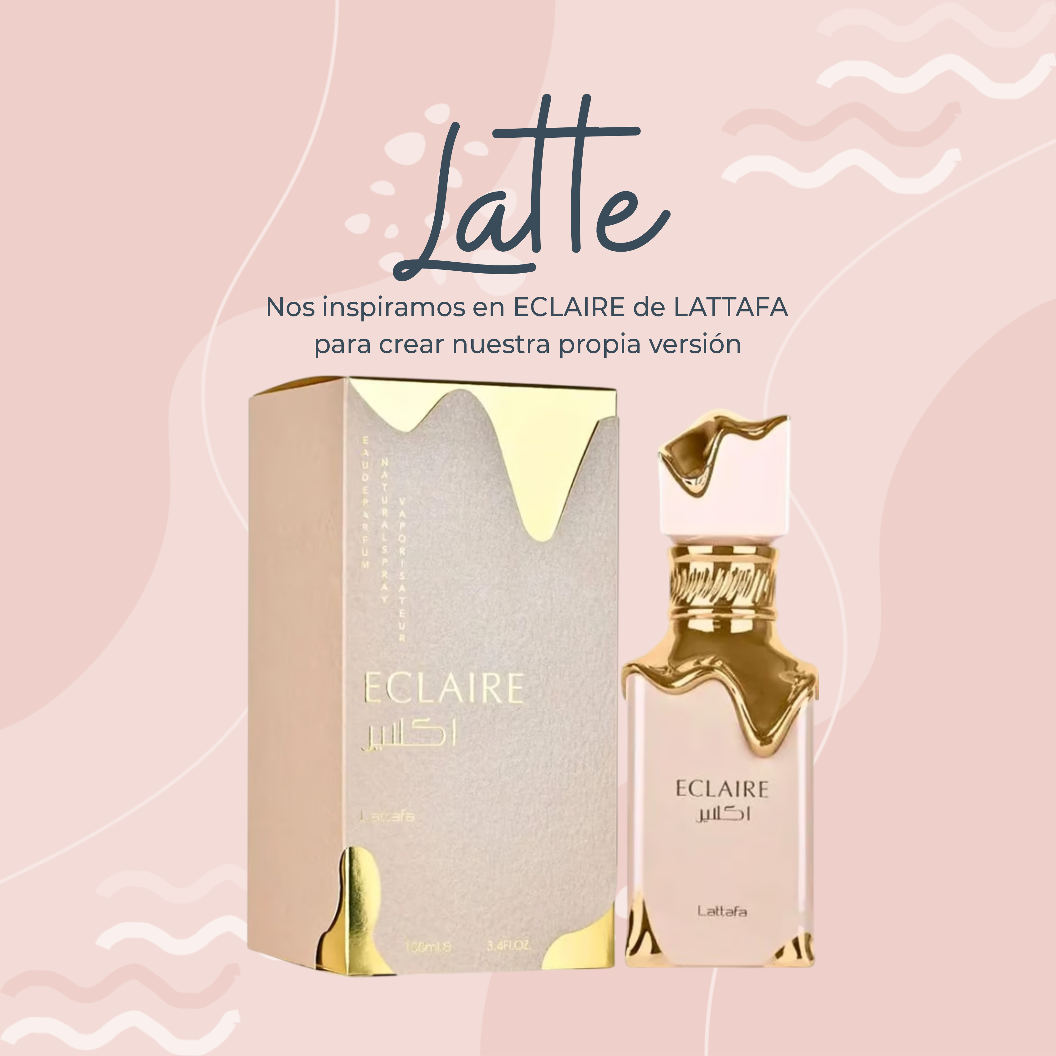 Perfume Latte inspirado en ECLAIRE de LATTAFA