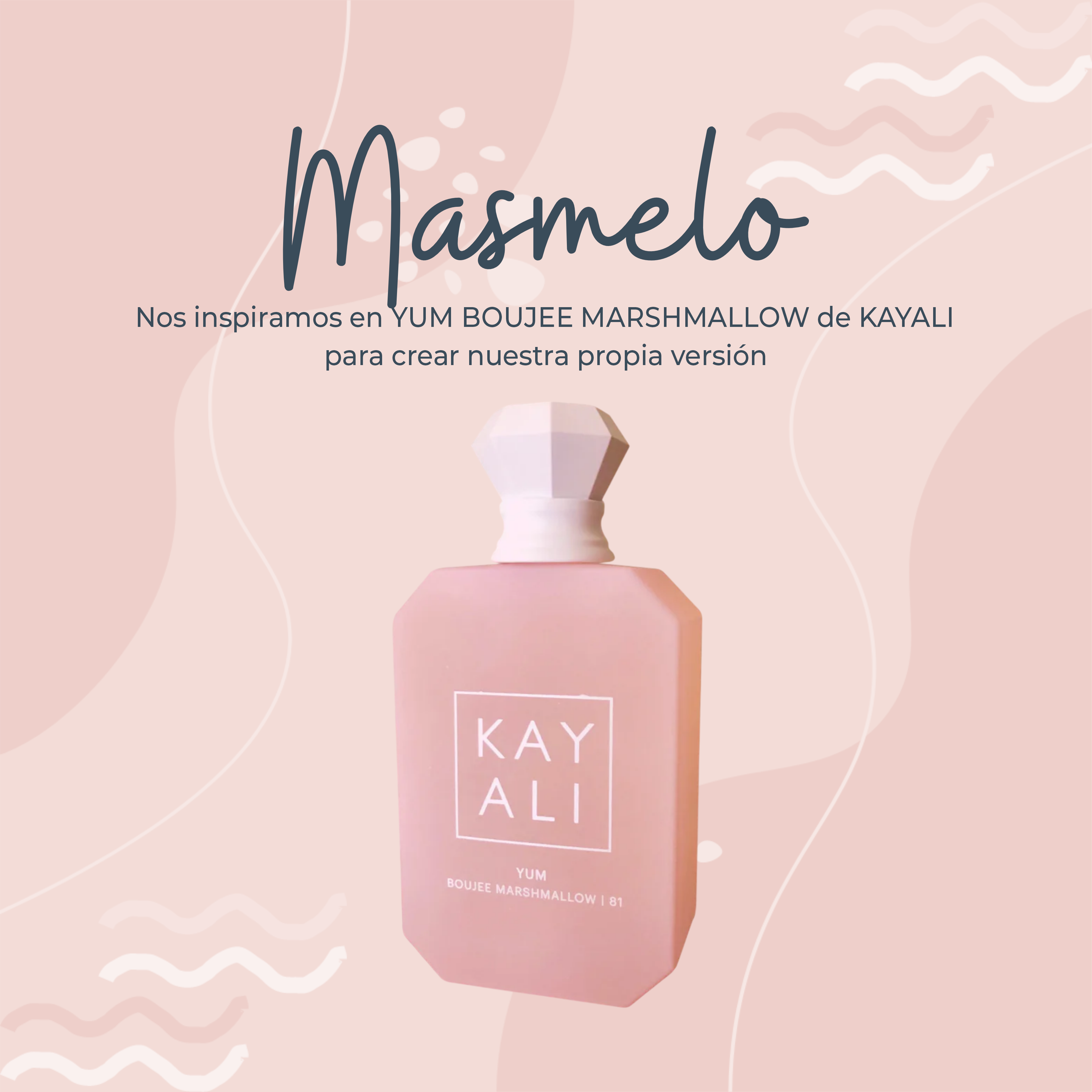 Perfume Masmelo inspirado en YUM BOUJEE MARSHMALLOW de KAYALI