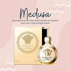 Perfume Medusa Inspirado en EROS POUR FEMME de VERSACE