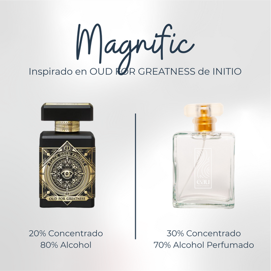 Perfume Magnific Inspirado en OUD FOR GREATNESS de INITIO