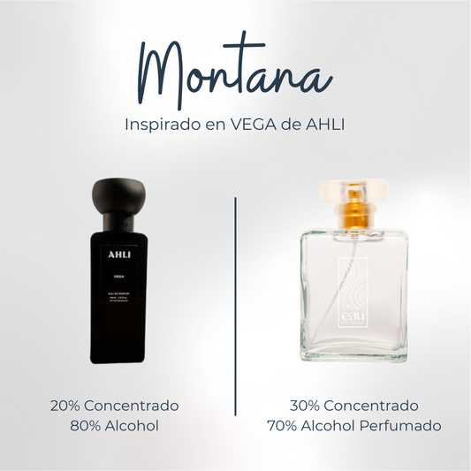 Perfume Montana Inspirada En VEGA de AHLI