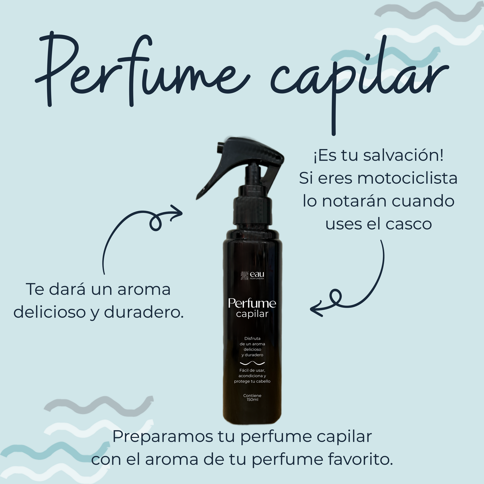 Perfume Capilar PERSONALIZADO