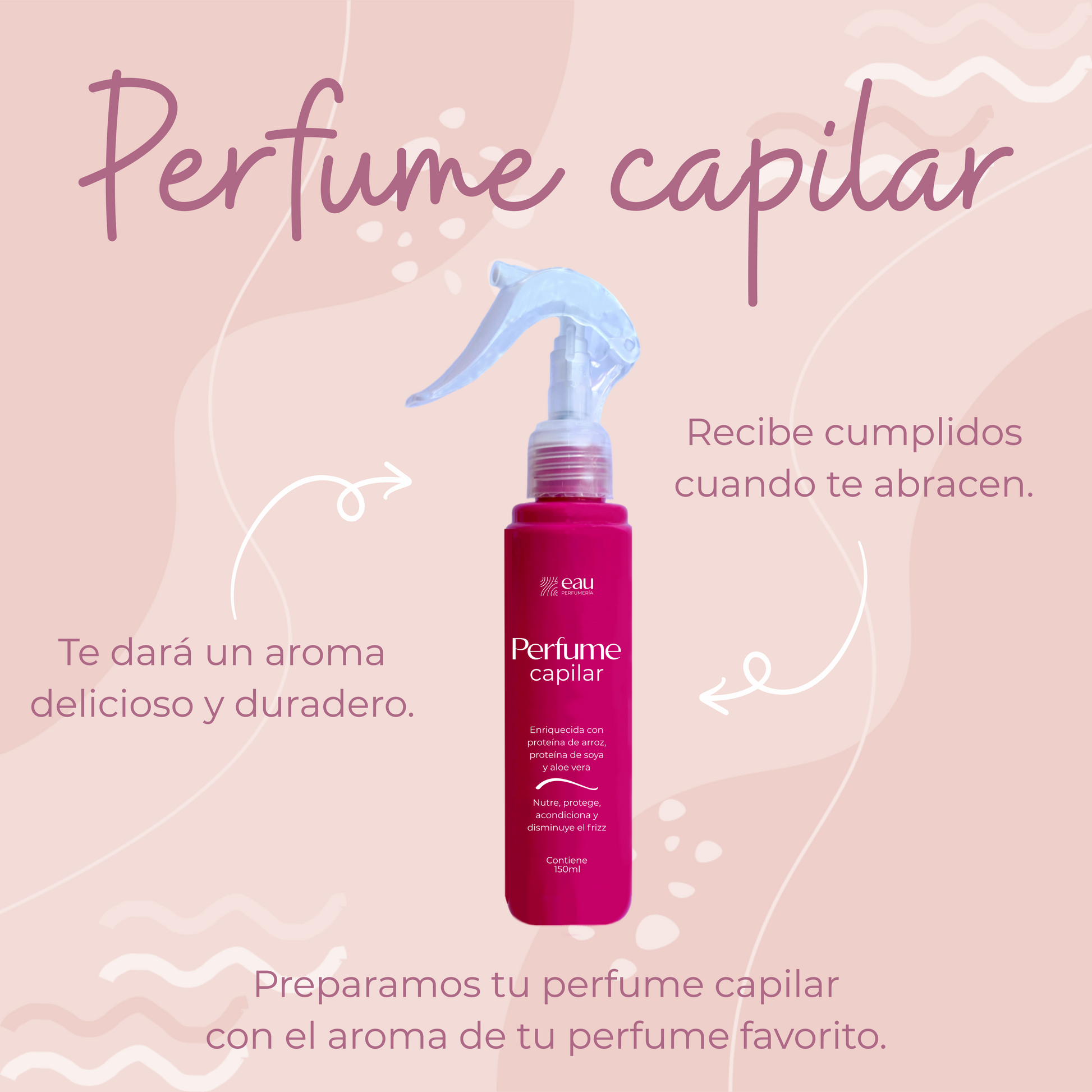 Perfume Capilar PERSONALIZADO