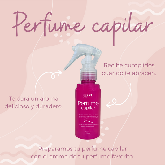 Perfume Capilar PERSONALIZADO
