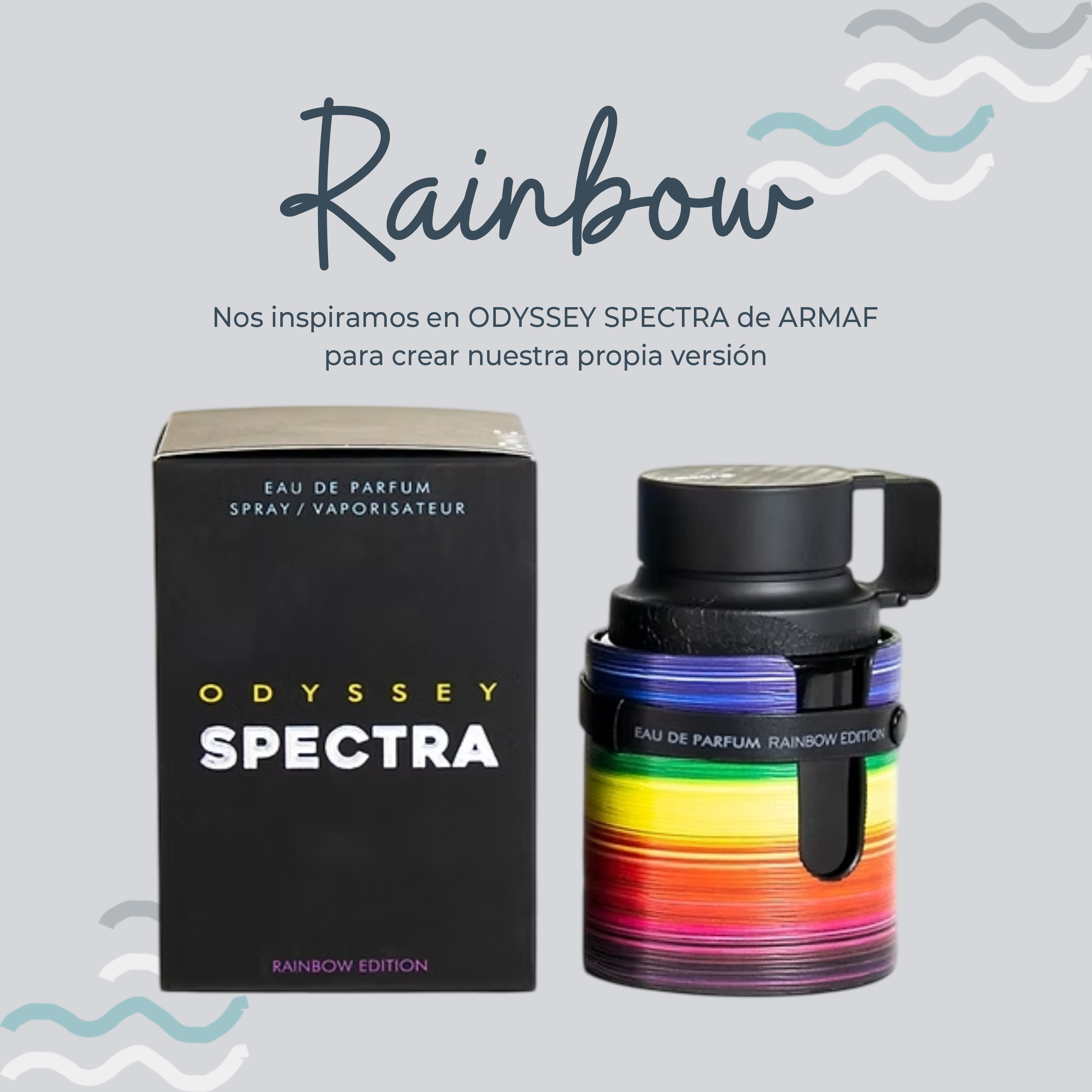 Perfume Rainbow Inspirada En ODYSSEY SPECTRA de ARMAF