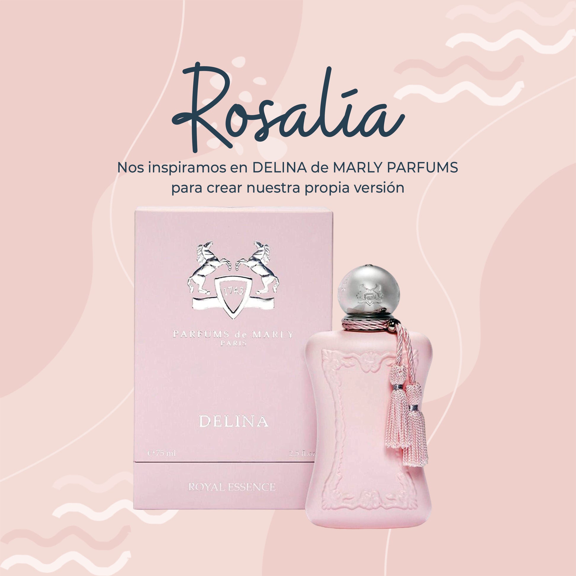 Perfume Rosalia inspirado en DELINA de MARLY PARFUMS