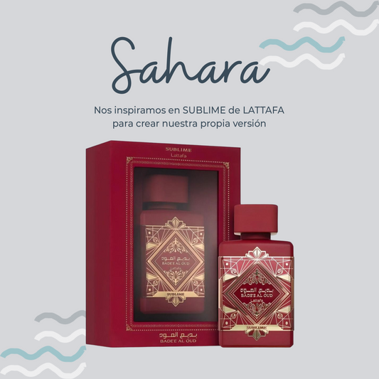 Perfume Sahara Inspirada En SUBLIME de LATTAFA