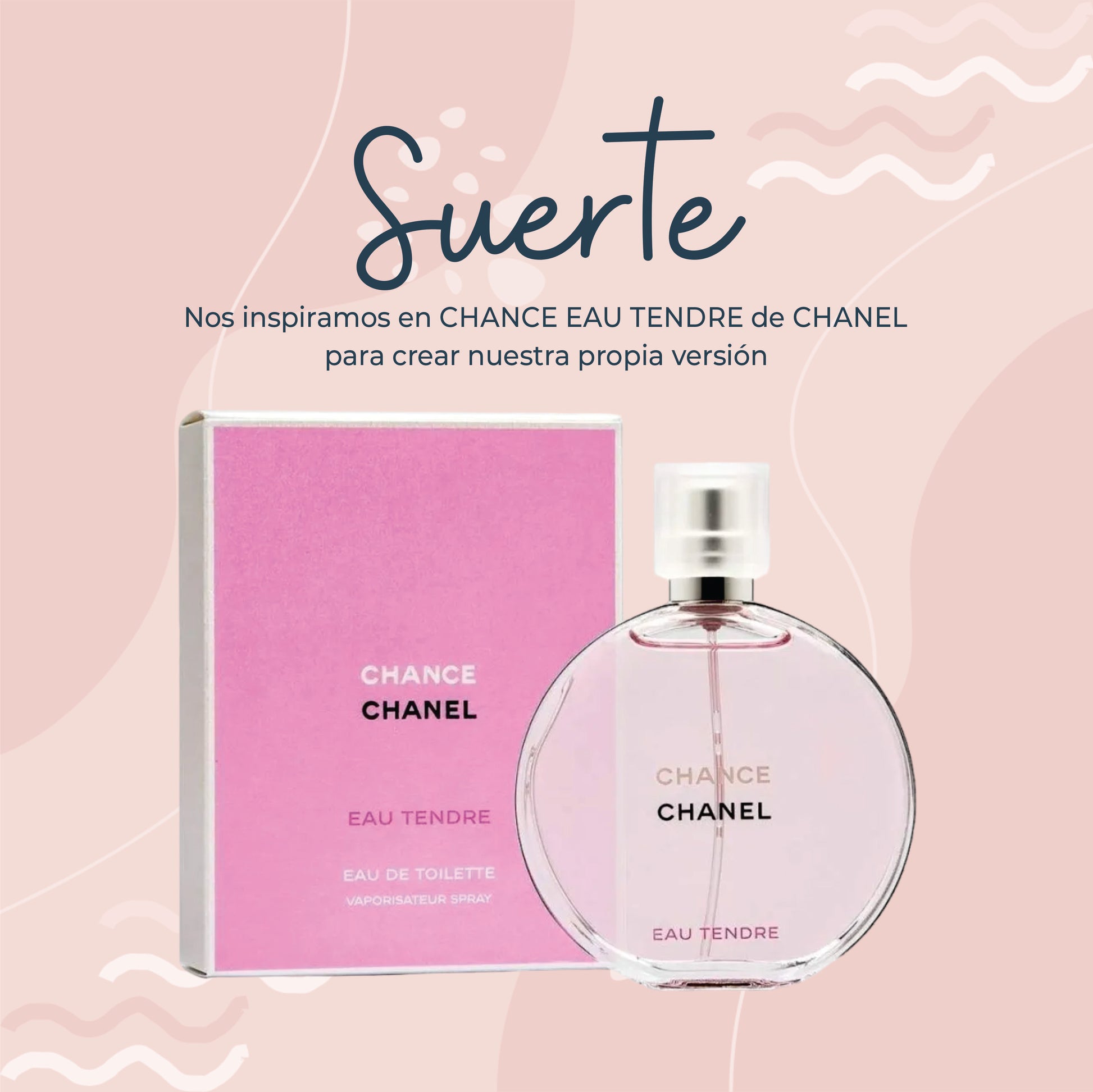 Perfume Suerte Inspirado en CHANCE EAU TENDRE de Chanel