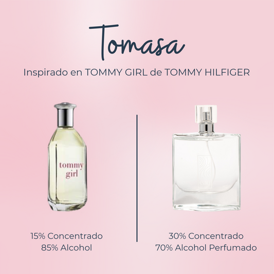 Perfume Tomasa inspirado en TOMMY GIRL de TOMMY HILFIGER