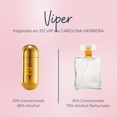 Perfume Viper inspirado en 212 VIP de CAROLINA HERRERA