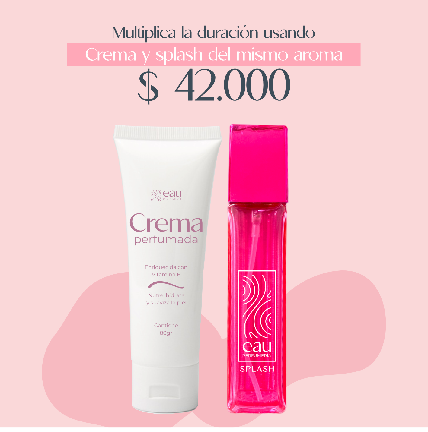 Crema y Splash del mismo aroma