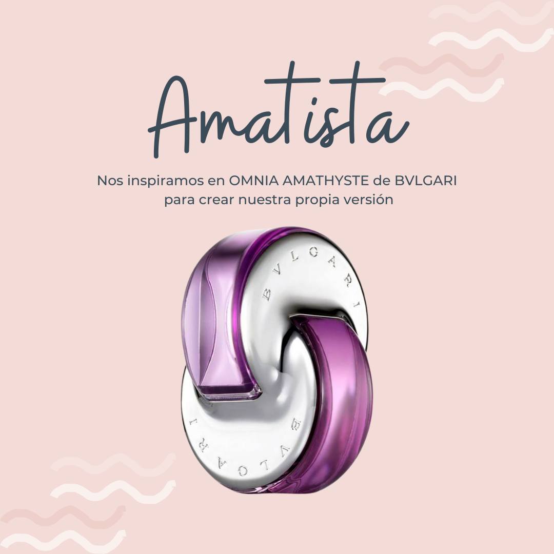 Perfume Amatista inspirado en OMNIA AMATHYSTE de BVLGARI - PerfumeriaEau