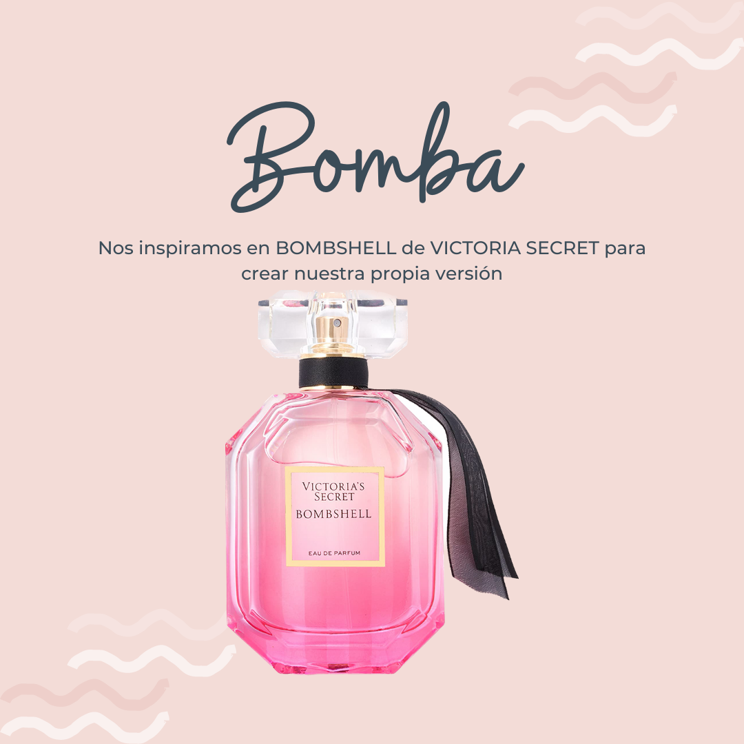 Perfume Bomba inspirado en BOMBSHELL de VICTORIA SECRET - PerfumeriaEau