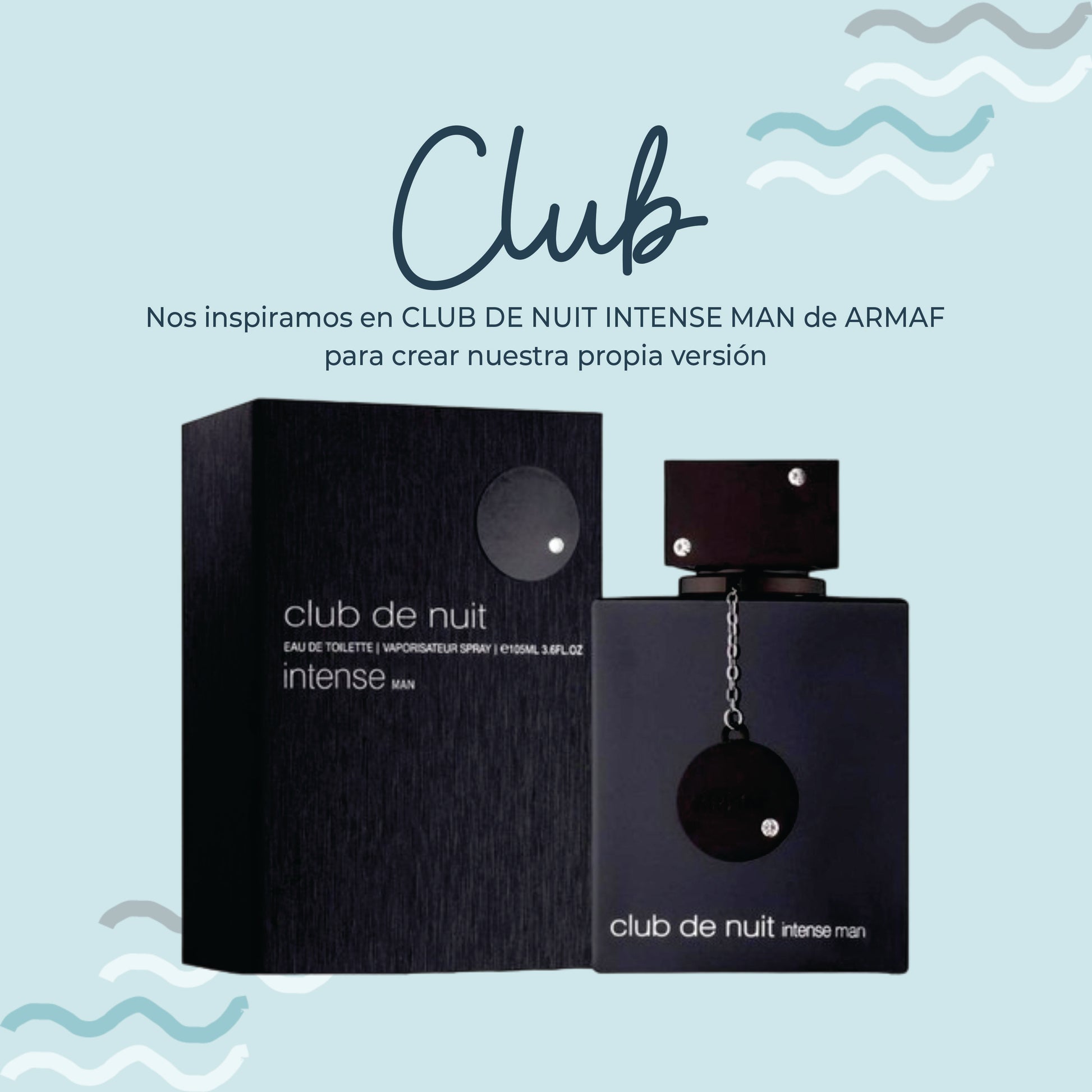 Perfume Club Nos inspiramos en CLUB DE NUIT INTENSE MAN de ARMAF - PerfumeriaEau