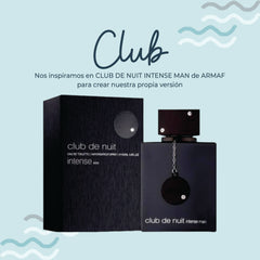 Perfume Club Nos inspiramos en CLUB DE NUIT INTENSE MAN de ARMAF