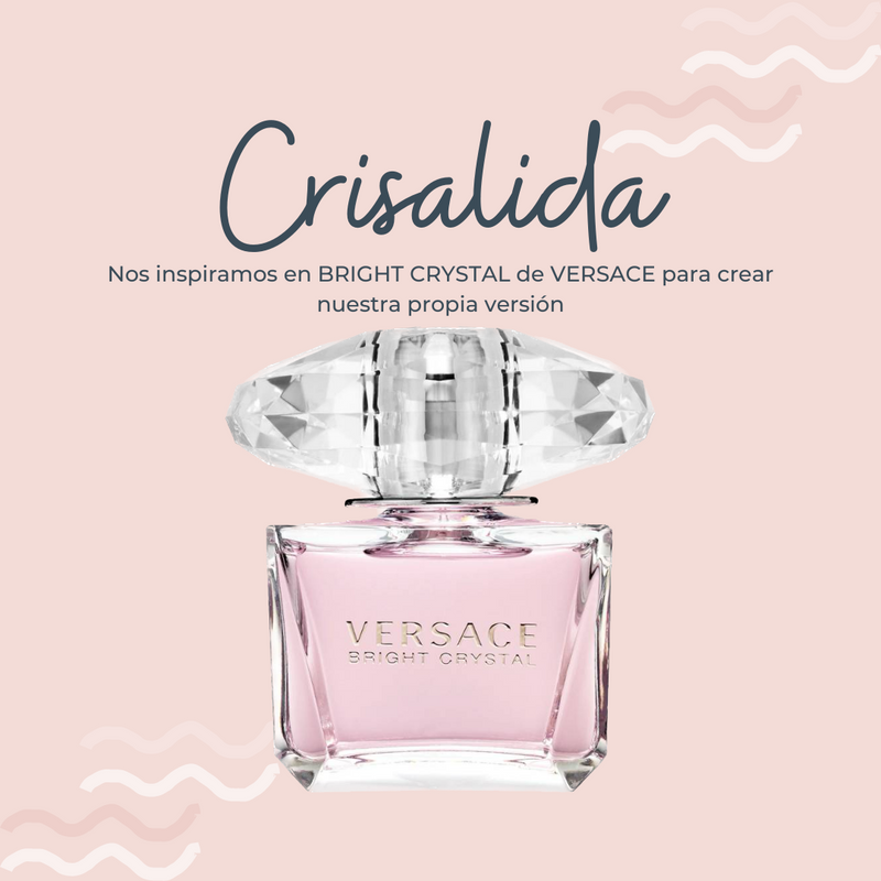 Perfume Crisalida inspirado en BRIGHT CRYSTAL de VERSACE